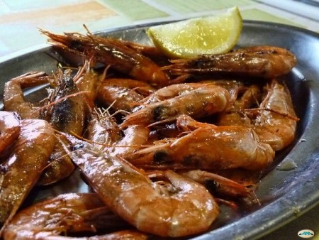 Crevettes sautées au Ponzu